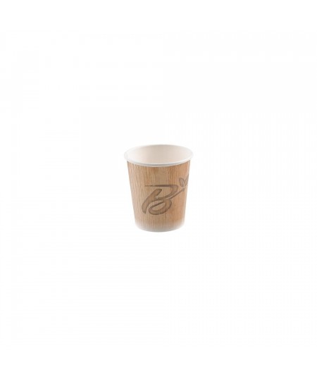 matrimoni e compleanni biodegradabile marrone Bicchieri da caffè in carta bio usa e getta da 16 oz 50 pcs. in cartone riciclabile non sbiancato 16oz/460ml ecologici per feste 